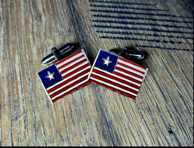 Hawkins Flag Cuff Links