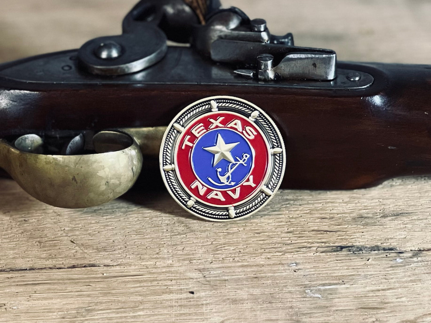 Battleship Texas Commemorative Challenge Coin