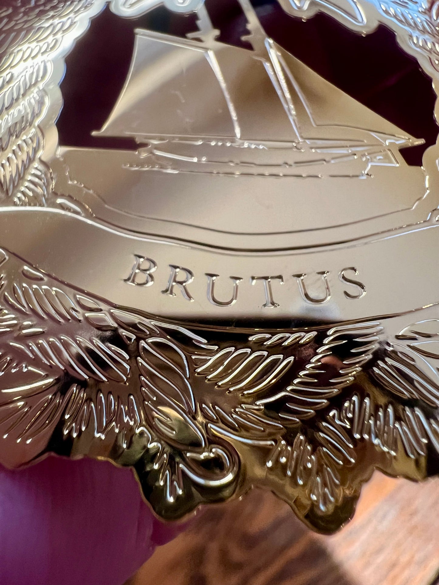 First Texas Navy Christmas Ornaments (set of 4)