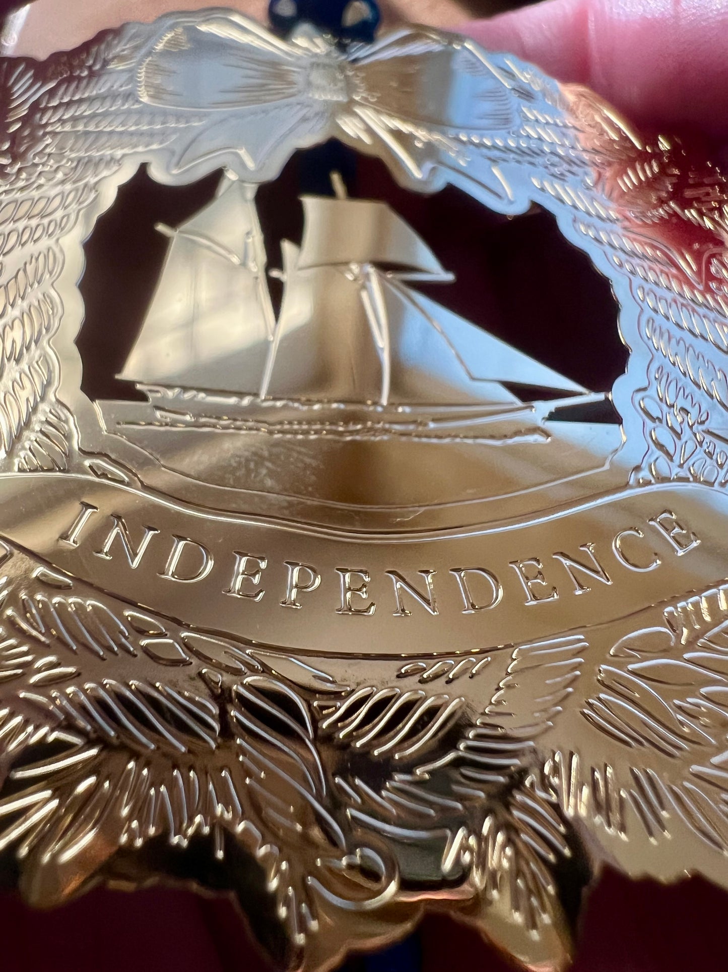 First Texas Navy Christmas Ornaments (set of 4)