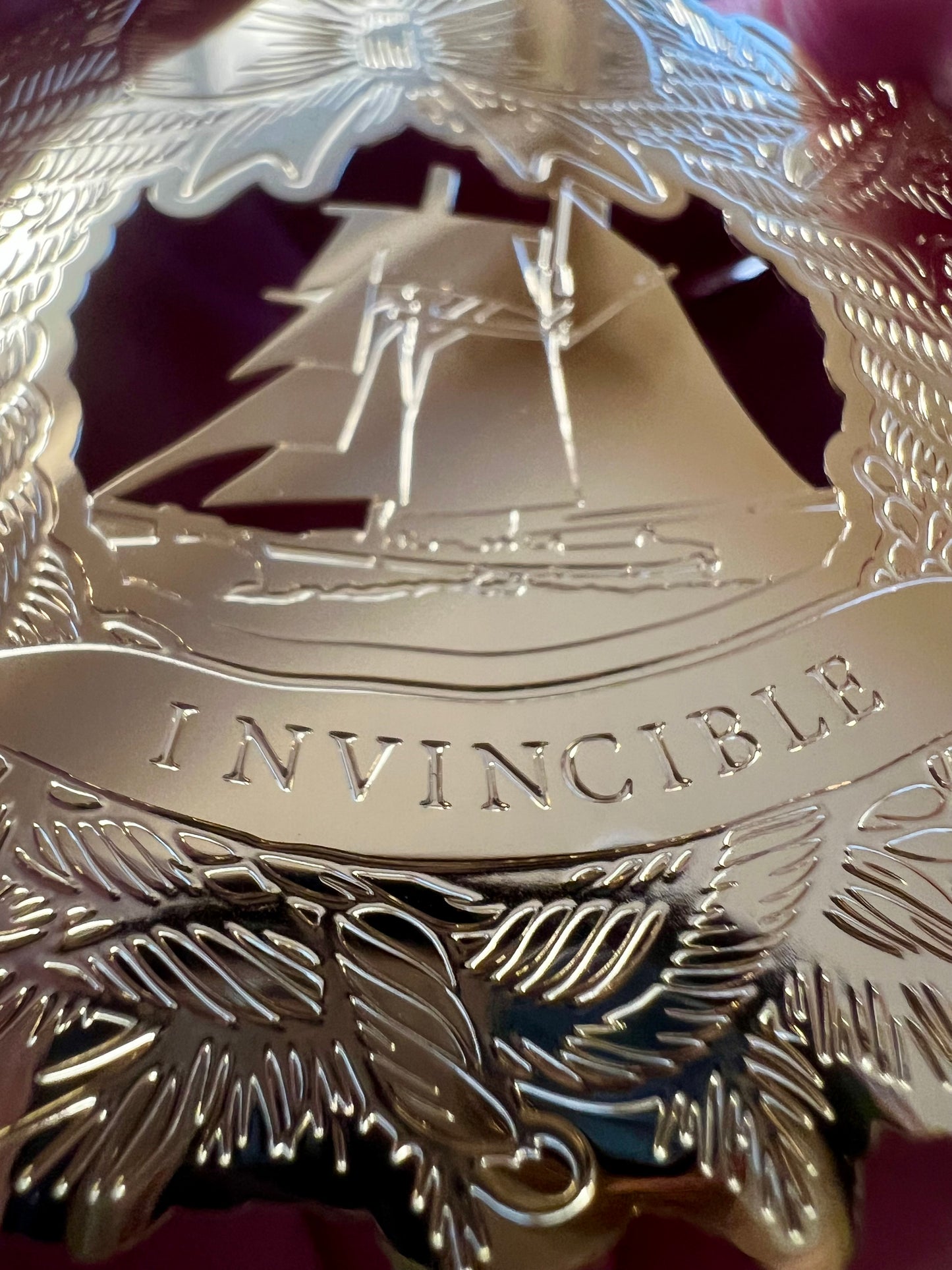 First Texas Navy Christmas Ornaments (set of 4)