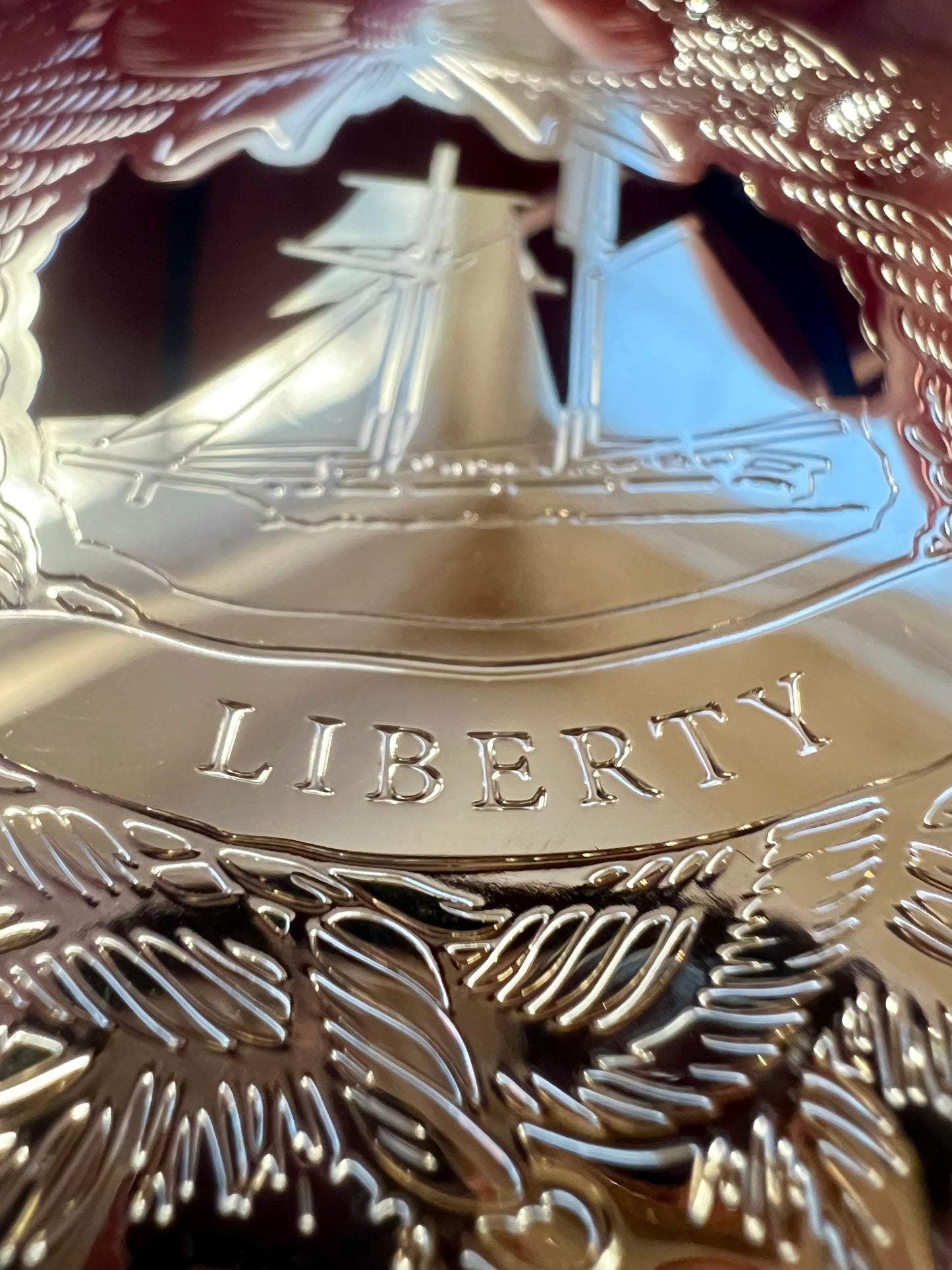 First Texas Navy Christmas Ornaments (set of 4)