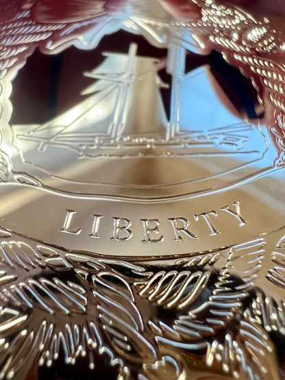 First Texas Navy Christmas Ornaments (set of 4)