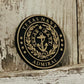 Texas Navy Admiral Grave Marker Medallion