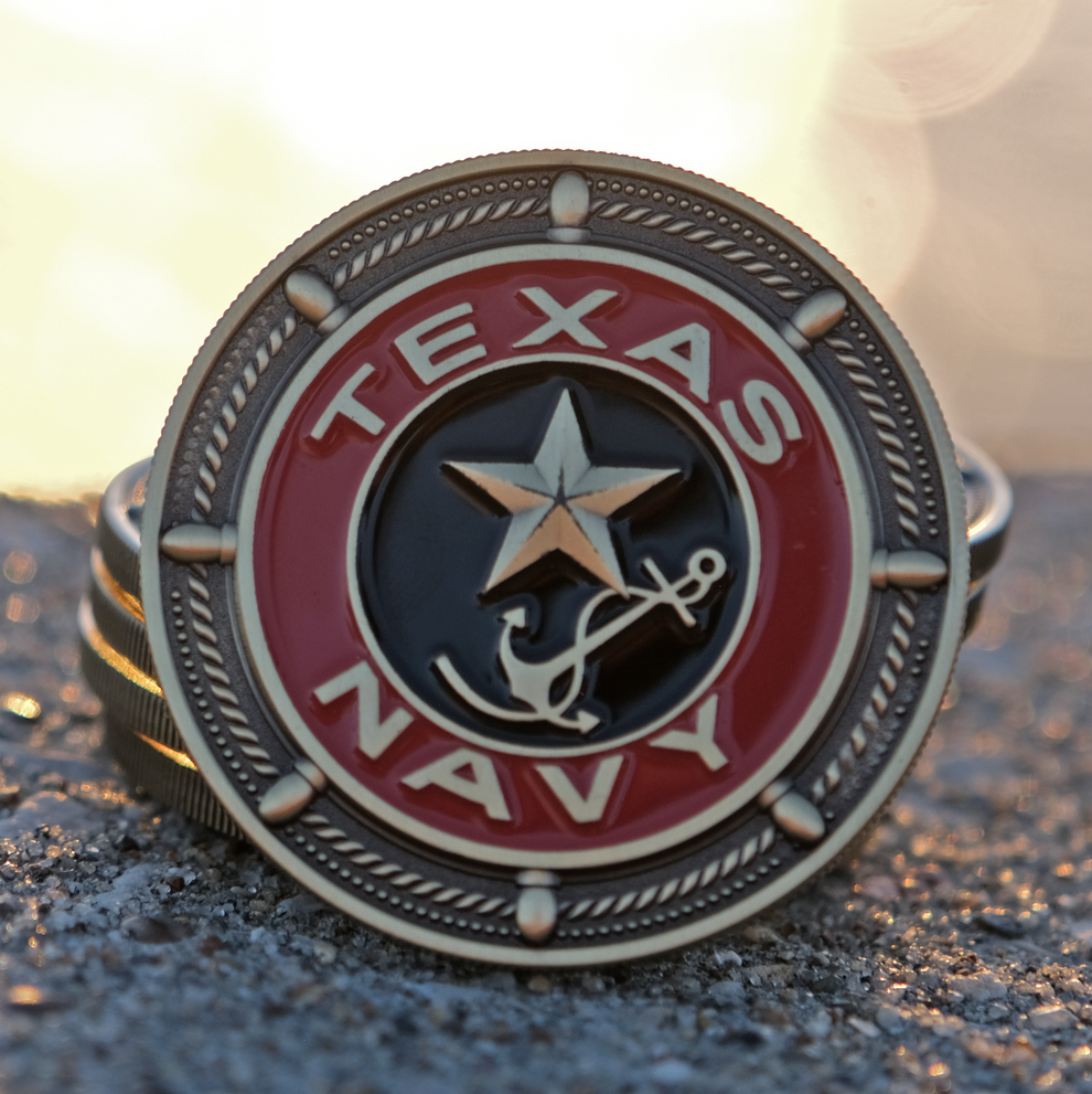 Texas Navy Challenge Coin Texas Navy Ships Store