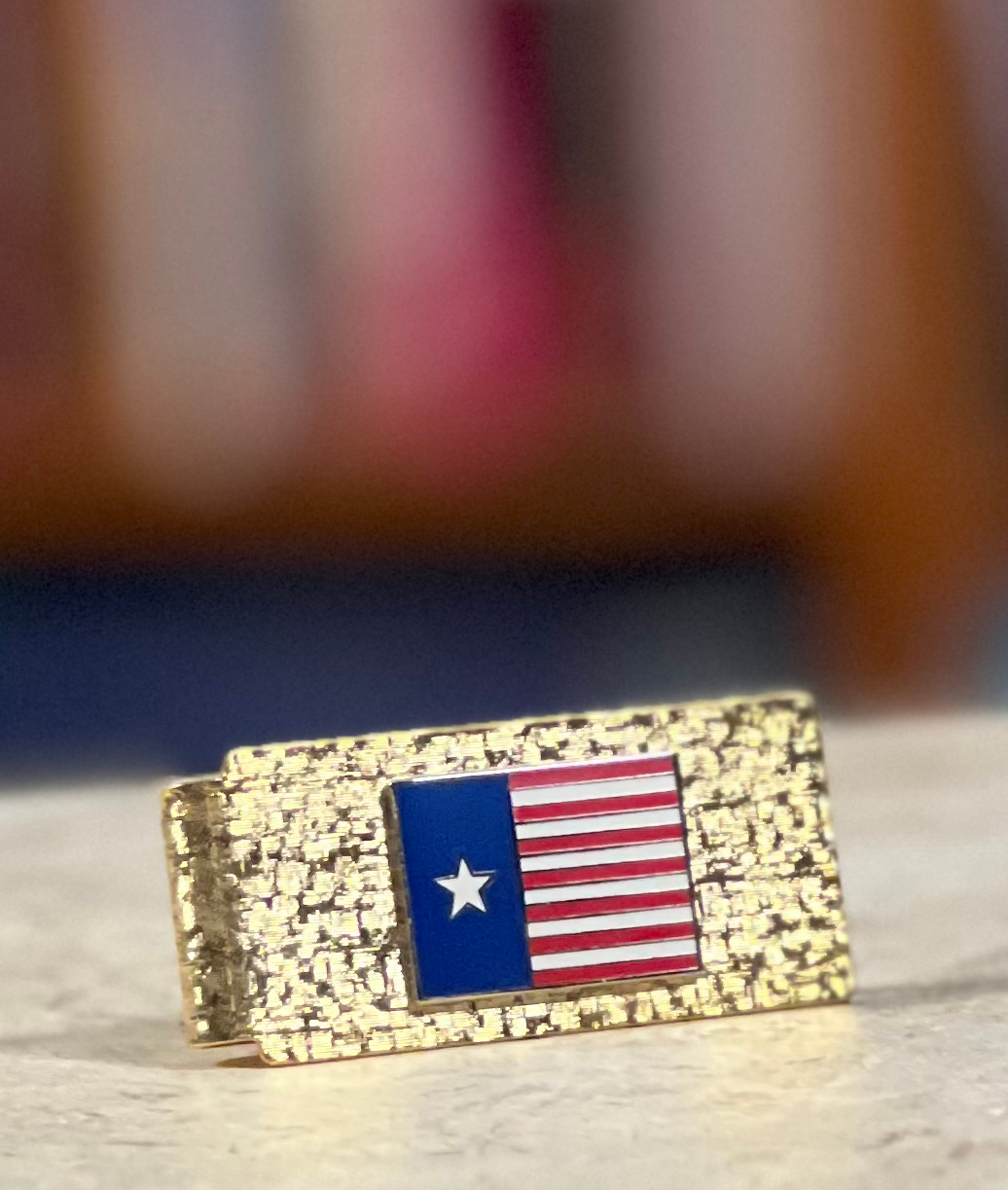 Hawkins Flag Money Clip