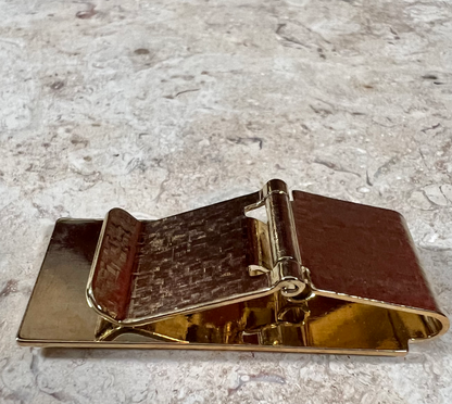 Texas Navy Logo Money Clip